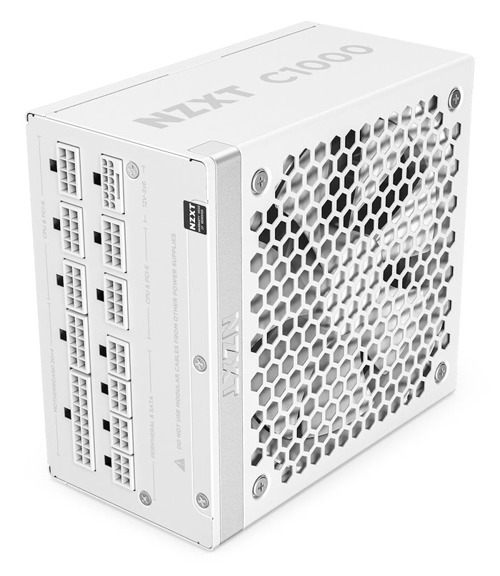 NZXT C1000 Gold ATX 3.1 Netzteil 1000 W 24-pin ATX Weiß