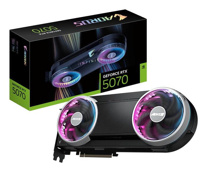 GIGABYTE AORUS GeForce RTX 5070 INFINITY 12G Grafikkarte