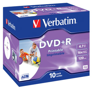 Verbatim 43508 DVD-Rohling 4,7 GB DVD+R 10 Stück(e)