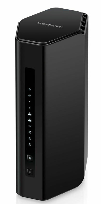 NETGEAR Nighthawk RS300 WLAN-Router Gigabit Ethernet Tri-Band (2,4 GHz/5 GHz/6 GHz) Schwarz