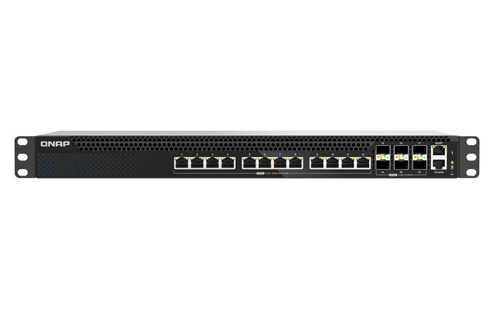 QNAP QSW-M5218-6F12T Netzwerk-Switch Managed L3 10G Ethernet (100/1000/10000) 1U Schwarz