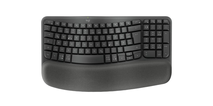 Logitech 920-012283 Tastatur Büro RF Wireless + Bluetooth QWERTZ Deutsch Graphit