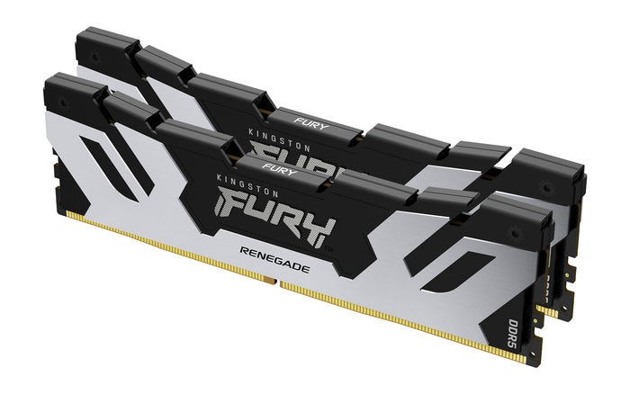 Kingston Technology FURY 96GB 6400MT/s DDR5 CL32 DIMM (2er-Kit) Renegade Silver XMP