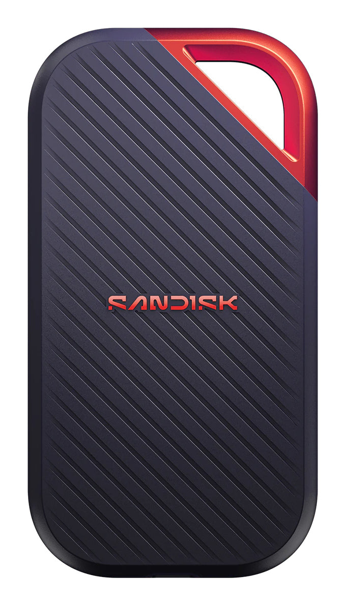 SanDisk Extreme PRO Portable SSD (V3) 4 TB USB Typ-C Navy, Rot