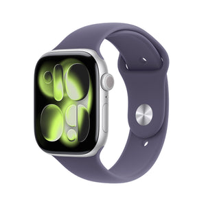 Apple Watch Series 11 OLED 46 mm Digital 416 x 496 Pixel Touchscreen 5G Silber WLAN GPS