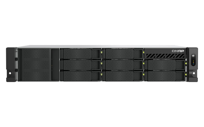 QNAP TS-855EU-8G NAS & Speicherserver Rack (2U) Intel Atom® C5125 8 GB DDR4 0 TB QuTS hero Schwarz