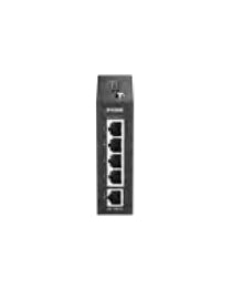D-Link DIS-100E-05 Netzwerk-Switch Unmanaged Fast Ethernet (10/100) DIN-Schiene Schwarz