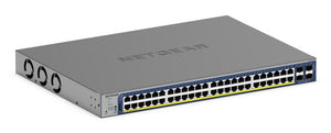 NETGEAR GS752TXP Managed L2/L3/L4 10G Ethernet (100/1000/10000) Power over Ethernet (PoE) Schwarz