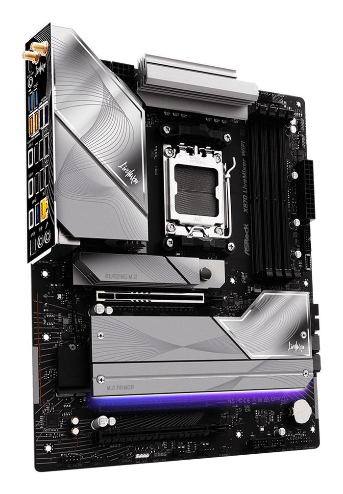 Asrock X870 LiveMixer WiFi AMD X870 Sockel AM5 ATX