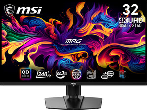 MSI MPG 321URX QD-OLED Computerbildschirm 80 cm (31.5") 3840 x 2160 Pixel 4K Ultra HD Schwarz