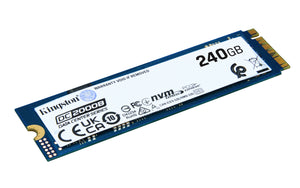 Kingston Technology 240G DC2000B PCIe 4.0 M.2 2280 Enterprise SSD (Ohne Heatsink)