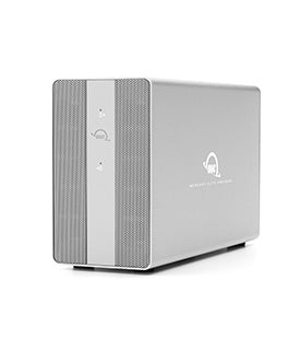 OWC Mercury Elite Pro Dual HDD / SSD-Gehäuse Silber 2.5/3.5"