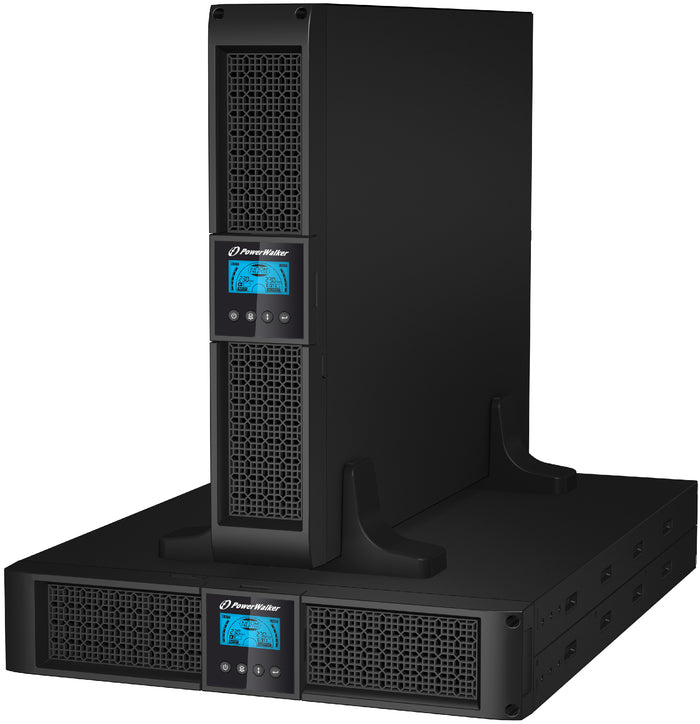 PowerWalker VI 2000RT LCD Unterbrechungsfreie Stromversorgung (USV) 2 kVA 1800 W 9 AC-Ausgänge