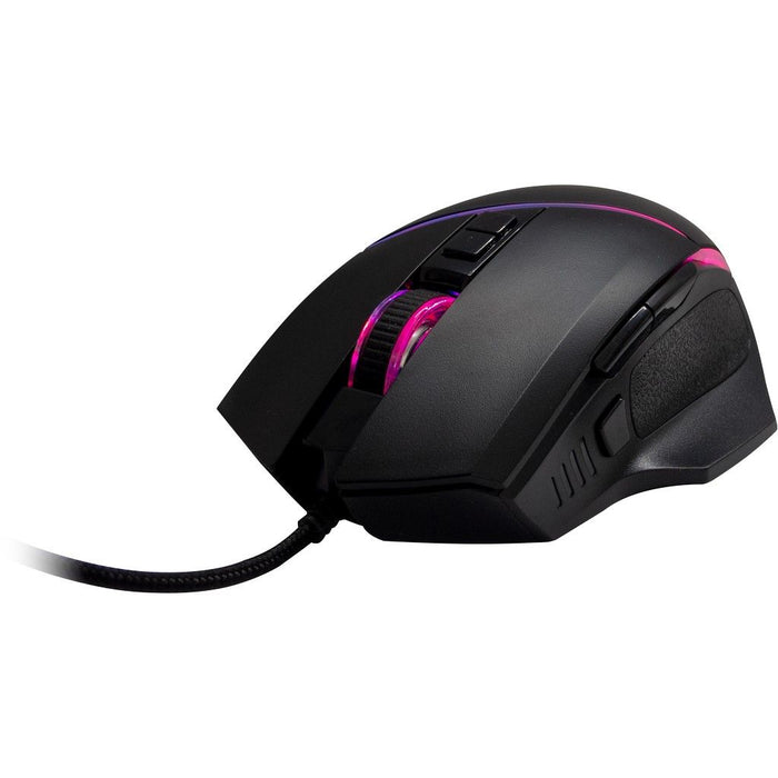 Inter-Tech GT-100 RGB Maus Gaming Rechts USB Typ-A Optisch 6400 DPI