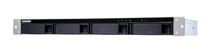 QNAP TL-R400S Speicherlaufwerksgehäuse HDD / SSD-Gehäuse Schwarz, Grau 2.5/3.5"
