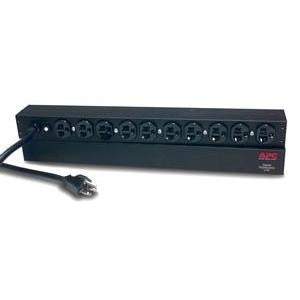 APC Rack PDU, Basic, 1U, 20A, 120V Stromverteilereinheit (PDU) Schwarz