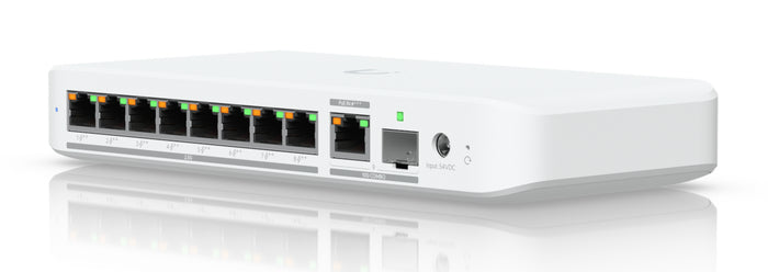 Ubiquiti UniFi Flex 2.5G PoE Managed L2 2.5G Ethernet (100/1000/2500) Power over Ethernet (PoE) Desktop-/Wandmontage Weiß
