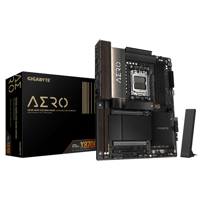 GIGABYTE X870E AERO X3D DARK WOOD Mainboard