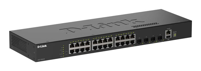 D-Link 28-Port Smart Managed Gigabit Stack Switch 4x 10G
