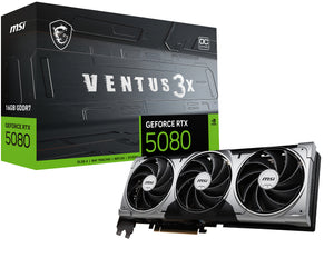RTX 5080 16GB MSI Ventus 3X OC 16GB GDDR7 3 Fan