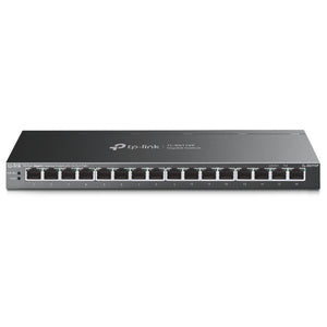 TP-Link TL-SG116P Netzwerk-Switch Unmanaged Gigabit Ethernet (10/100/1000) Power over Ethernet (PoE) Schwarz