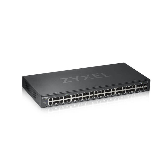 Zyxel GS1920-48V2 Managed Gigabit Ethernet (10/100/1000) Schwarz