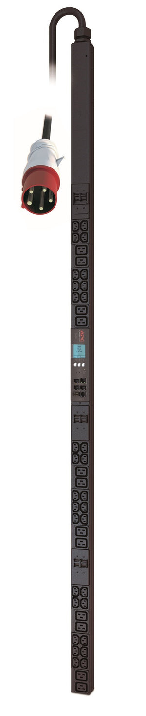 APC Rack PDU 2G, mit Messfunktion, Null HE, 22,0 kW (32 A), 17,3 kW (24 A), 230 V, (30) C13 & (12) C19