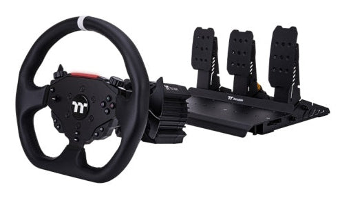 Thermaltake G6 Direct Drive Racing Schwarz USB Lenkrad + Pedale PC