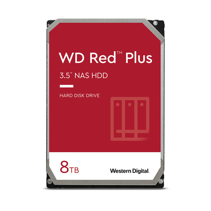 Western Digital Red Plus Interne Festplatte 8 TB 5640 RPM 256 MB 3.5" Serial ATA III