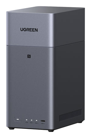 Ugreen DH2300 NAS Mini Tower 4 GB Grau