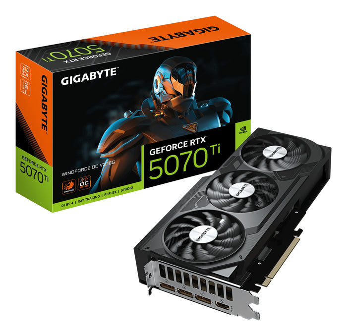 GIGABYTE GeForce RTX 5070 Ti WINDFORCE OC V2 16G Grafikkarte