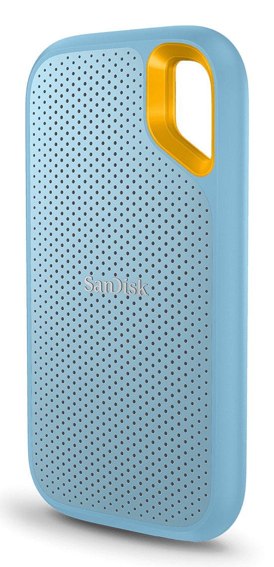 SanDisk SDSSDE61-2T00-G25B Externes Solid State Drive 2 TB USB Typ-C 3.2 Gen 2 (3.1 Gen 2) Blau