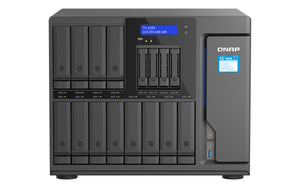 QNAP TS-1655 NAS Tower Intel Atom® C5125 8 GB DDR4 0 TB QNAP Turbo System Schwarz