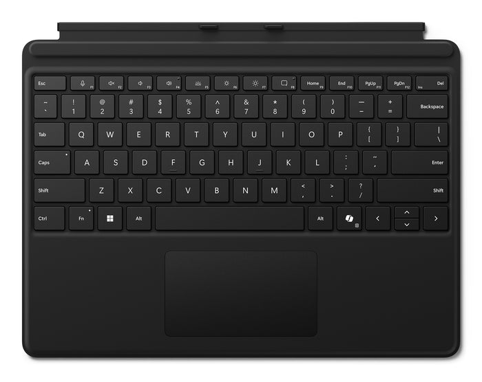 Microsoft Surface Pro Keyboard Deutsch Microsoft Cover port Schwarz