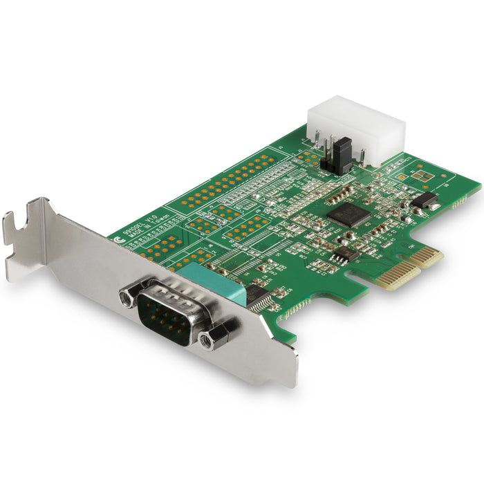 StarTech.com 1 Port Serielle PCI Express RS232 Adapter Karte - Serielle PCIe RS232 Kontroller Karte - PCIe zu Seriell DB