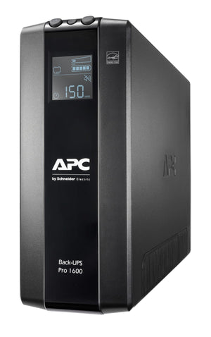 APC Back UPS Pro BR 1600 VA, 8 Ausgänge, AVR, LCD-Schnittstelle