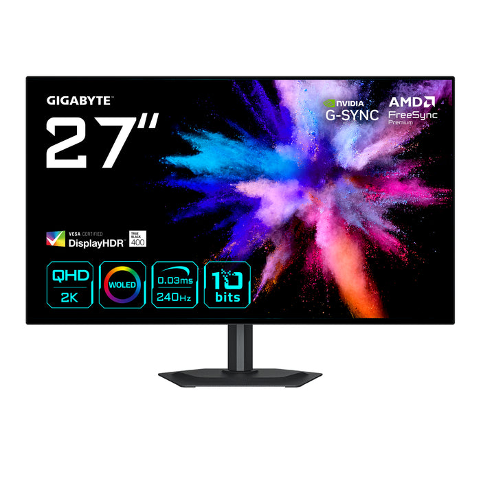 GIGABYTE GO27Q24G 27" OLED 2K QHD Gaming-Monitor