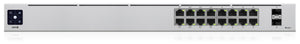 Ubiquiti UniFi 16-Port PoE Managed L2/L3 Gigabit Ethernet (10/100/1000) Power over Ethernet (PoE) 1U Silber