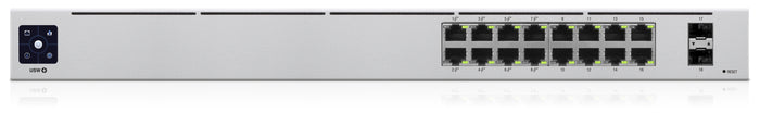 Ubiquiti UniFi 16-Port PoE Managed L2/L3 Gigabit Ethernet (10/100/1000) Power over Ethernet (PoE) 1U Silber