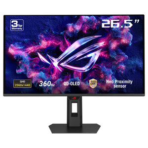 ASUS ROG Strix OLED XG27AQDNG Computerbildschirm 67,3 cm (26.5") 2560 x 1440 Pixel Quad HD QD-OLED Schwarz
