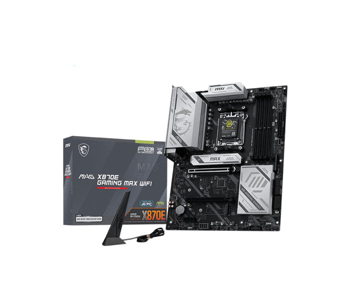 MSI MAG X870E GAMING MAX WIFI Motherboard AMD X870E Sockel AM5 ATX