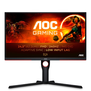 AOC G3 25G3Z/69 Computerbildschirm 62,2 cm (24.5") 1920 x 1080 Pixel Schwarz, Rot