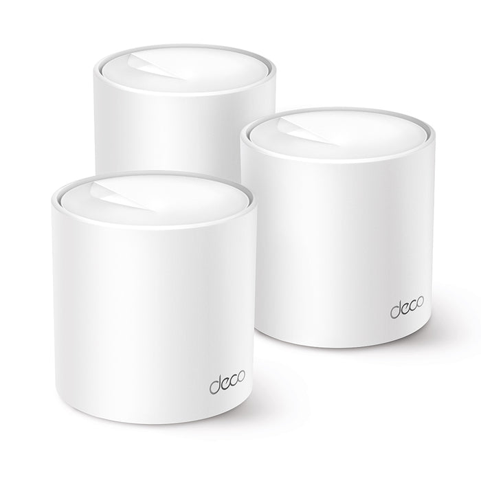 TP-Link Deco X10 Dual-Band (2,4 GHz/5 GHz) Wi-Fi 6 (802.11ax) Weiß 2 Intern (DECO X10(3-PACK))