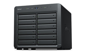 Synology DX1215II Speicherlaufwerksgehäuse HDD / SSD-Gehäuse Schwarz 2.5/3.5"