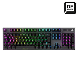 Sharkoon SKILLER SGK20 Red Tastatur Gaming USB QWERTZ Deutsch Schwarz