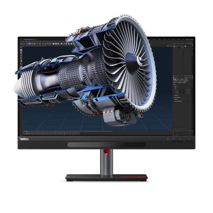Lenovo ThinkVision 27 3D Computerbildschirm 68,6 cm (27") 3840 x 2160 Pixel 4K Ultra HD LED Schwarz