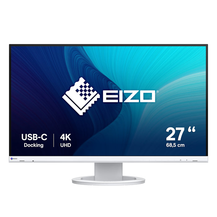EIZO FlexScan EV2740S-WT Computerbildschirm 68,6 cm (27") 3840 x 2160 Pixel 4K Ultra HD LCD Weiß