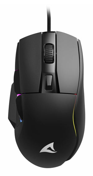 Sharkoon SGM35 Maus Universal Rechts USB Typ-A Optisch 6400 DPI