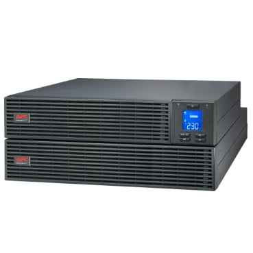 APC Easy UPS On-Line, 3kVA/2,7kW, Rackmontage 4HE, 230V, 6x IEC C13 Ausgänge, Intelligenter Kartensteckplatz, LCD, verlängerte Laufzeit, mit Rackkit
