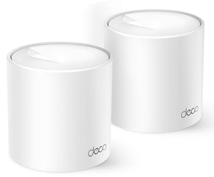 TP-Link Deco X10 Dual-Band (2,4 GHz/5 GHz) Wi-Fi 6 (802.11ax) Weiß 2 Intern (DECO X10(2-PACK))